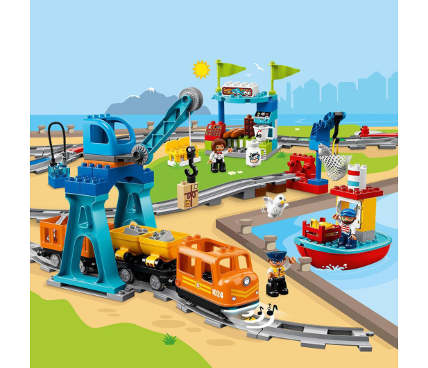 LEGO DUPLO Town 10875 Pociąg towarowy - 432468 - zdjęcie 6